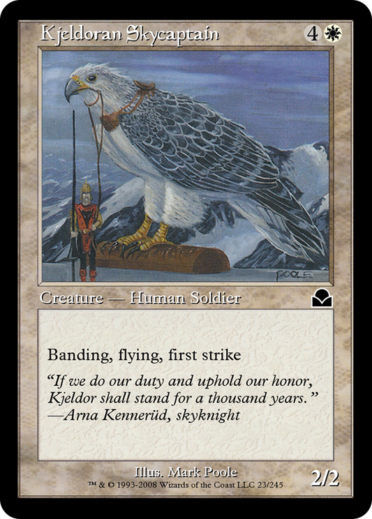 Kjeldoran Skycaptain (ME2-023) - Masters Edition II Foil