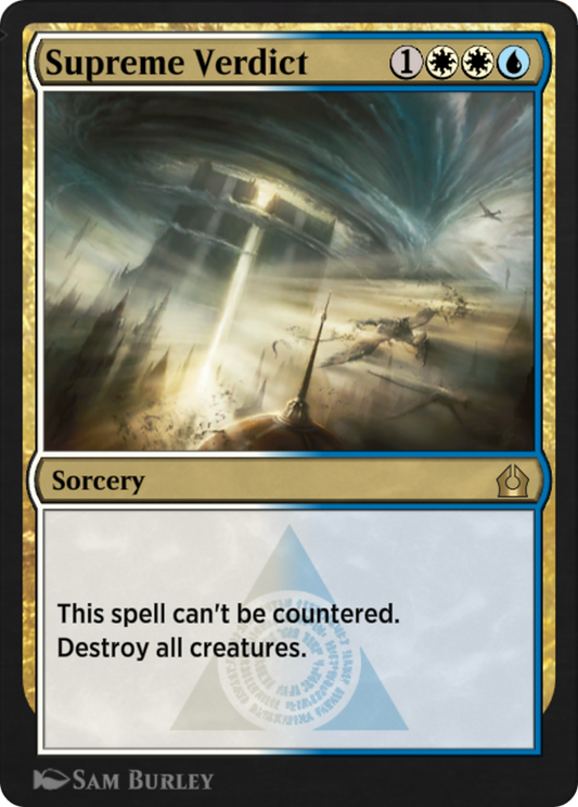 Supreme Verdict (EA1-018) - Explorer Anthology 1