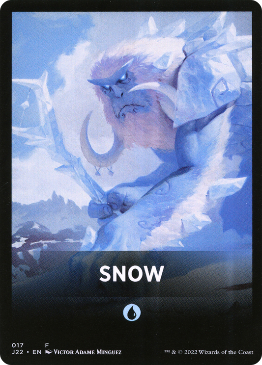 Snow (FJ22-017) - Jumpstart 2022 Front Cards