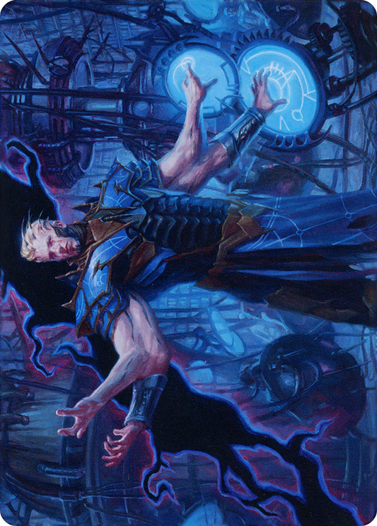 Ertai Resurrected // Ertai Resurrected (ADMU-045) - Dominaria United Art Series (Borderless) Foil