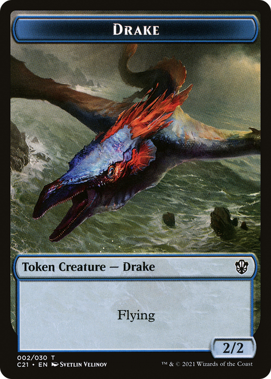 Drake (TC21-002) - Commander 2021 Tokens