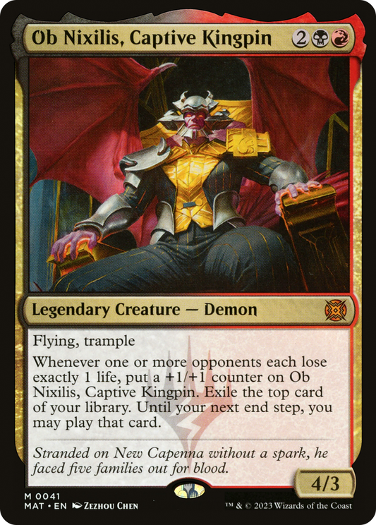 Ob Nixilis, Captive Kingpin [March of the Machine: The Aftermath]