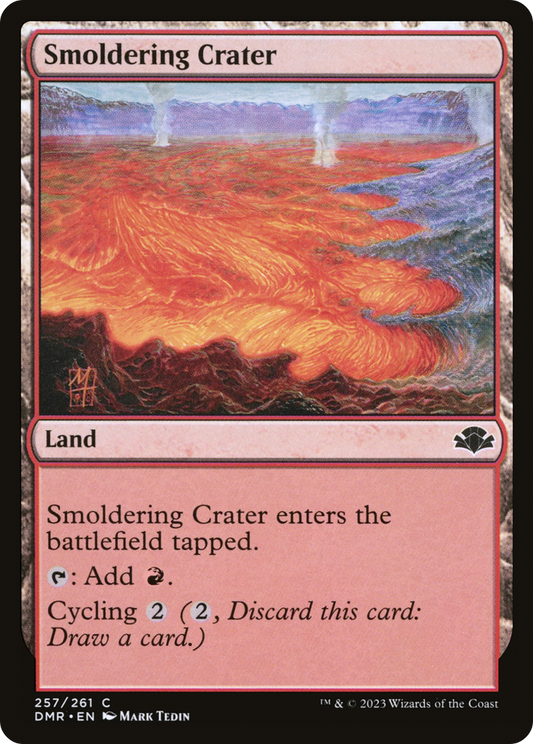 Smoldering Crater (DMR-257) - Dominaria Remastered