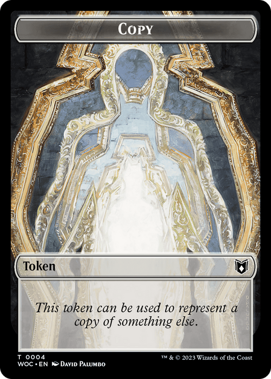 Copy (TWOC-004) - Wilds of Eldraine Commander Tokens Foil