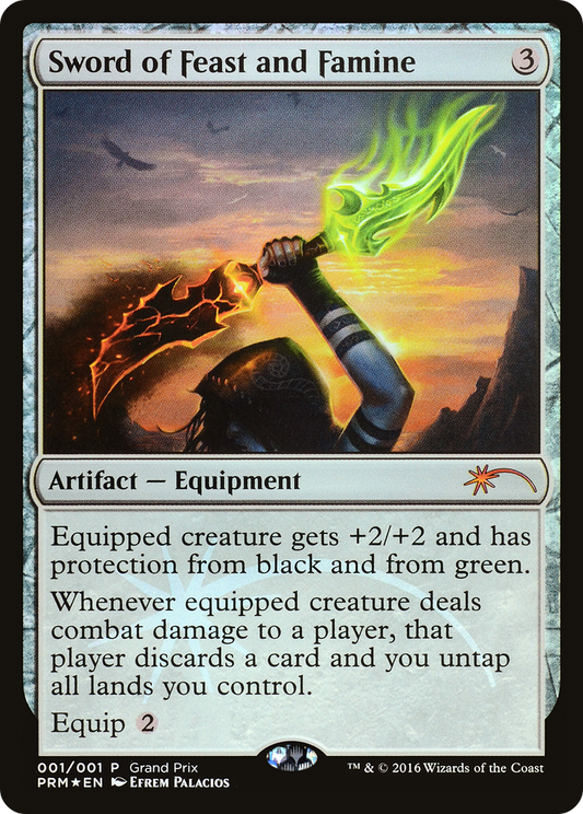 Sword of Feast and Famine (GPP-2016B) - Grand Prix Promos Foil