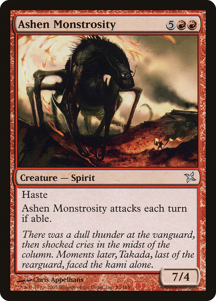 Ashen Monstrosity [Betrayers of Kamigawa]