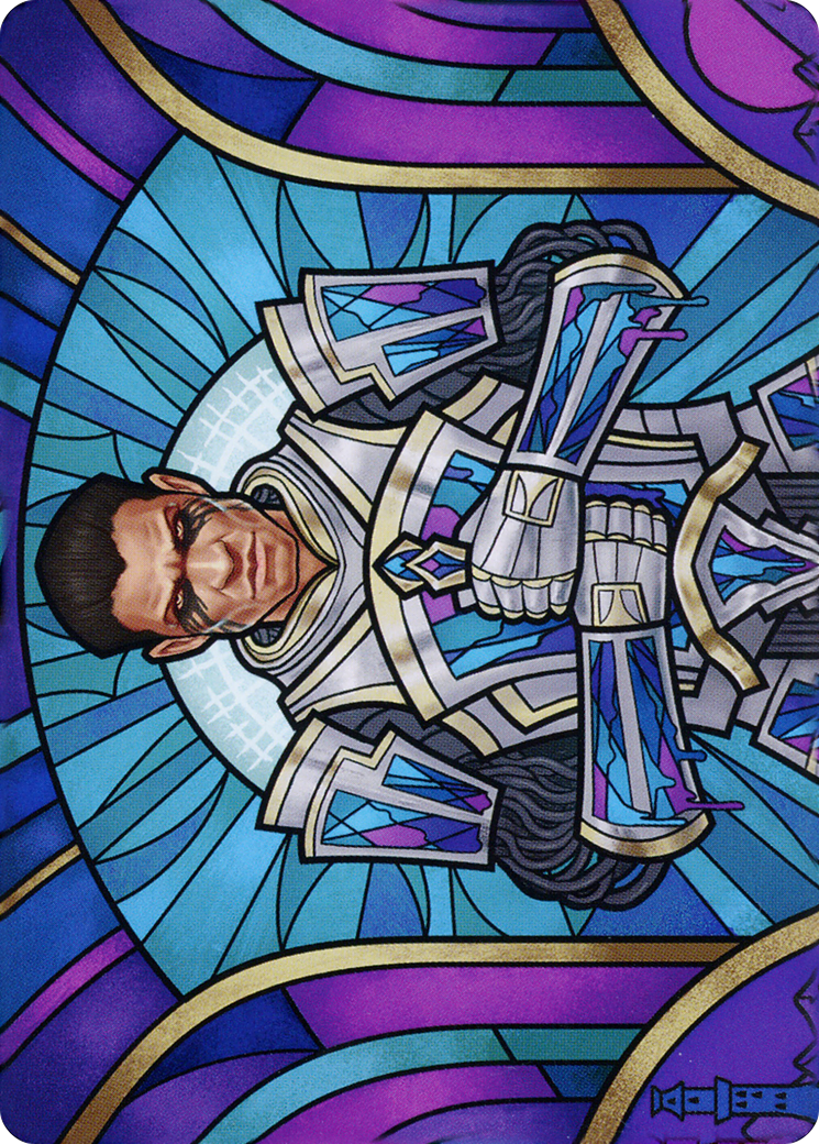 Aron, Benalia's Ruin // Aron, Benalia's Ruin (ADMU-043) - Dominaria United Art Series (Borderless)