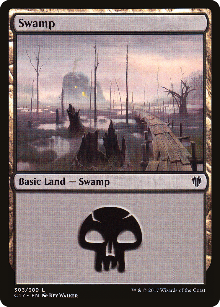 Swamp (303) [Commander 2017]
