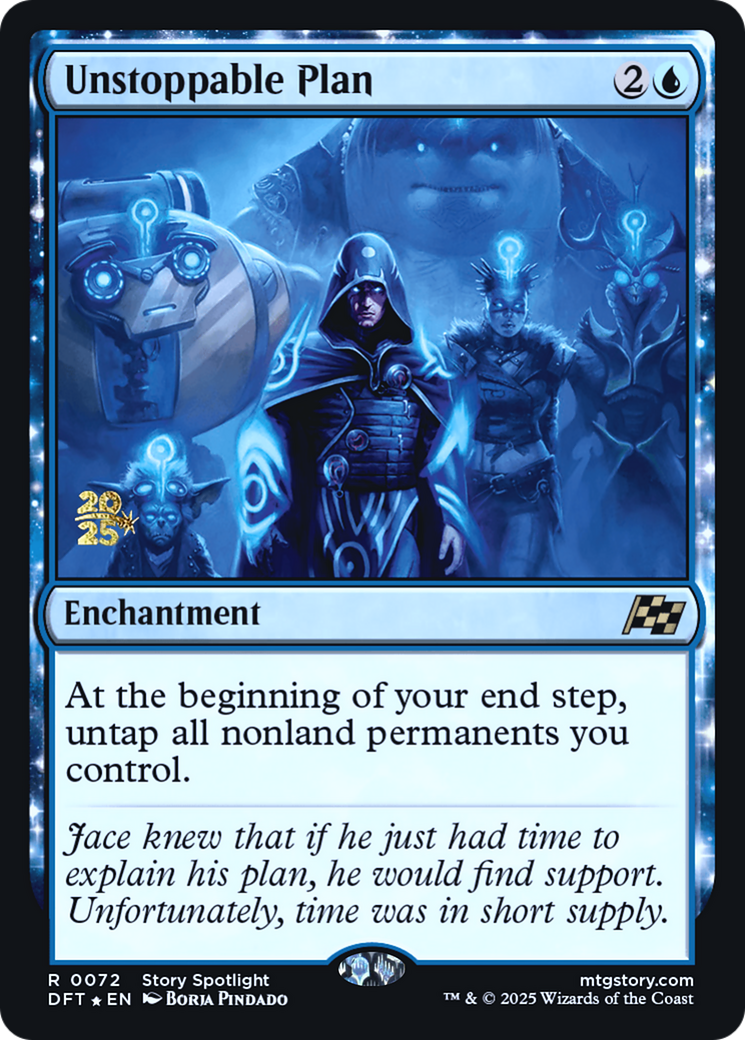 Unstoppable Plan [Aetherdrift Prerelease Promos]