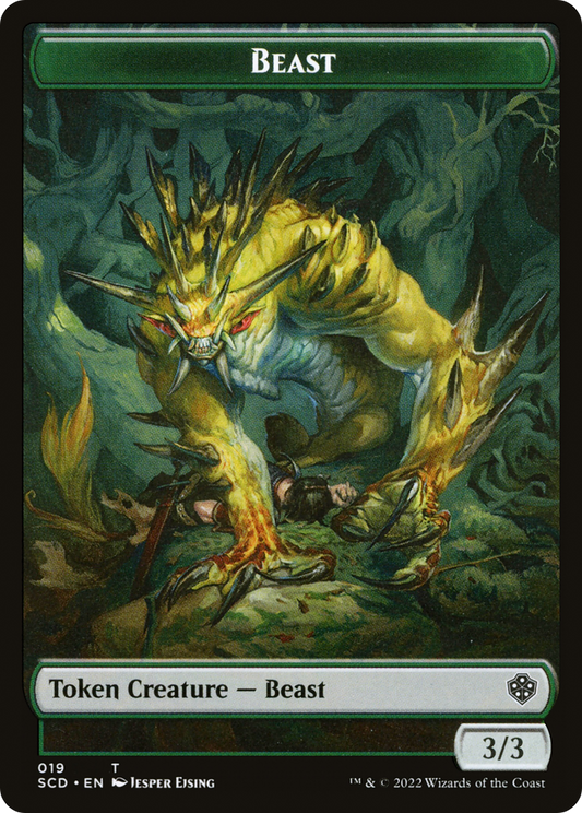 Beast (TSCD-019) - Starter Commander Deck Tokens