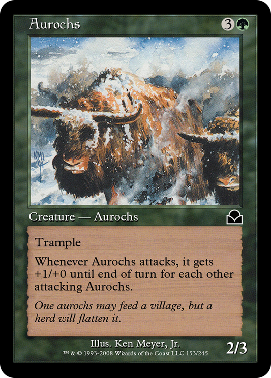 Aurochs (ME2-153) - Masters Edition II