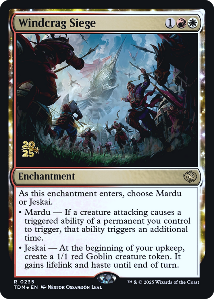 Windcrag Siege [Tarkir: Dragonstorm Prerelease Promos]