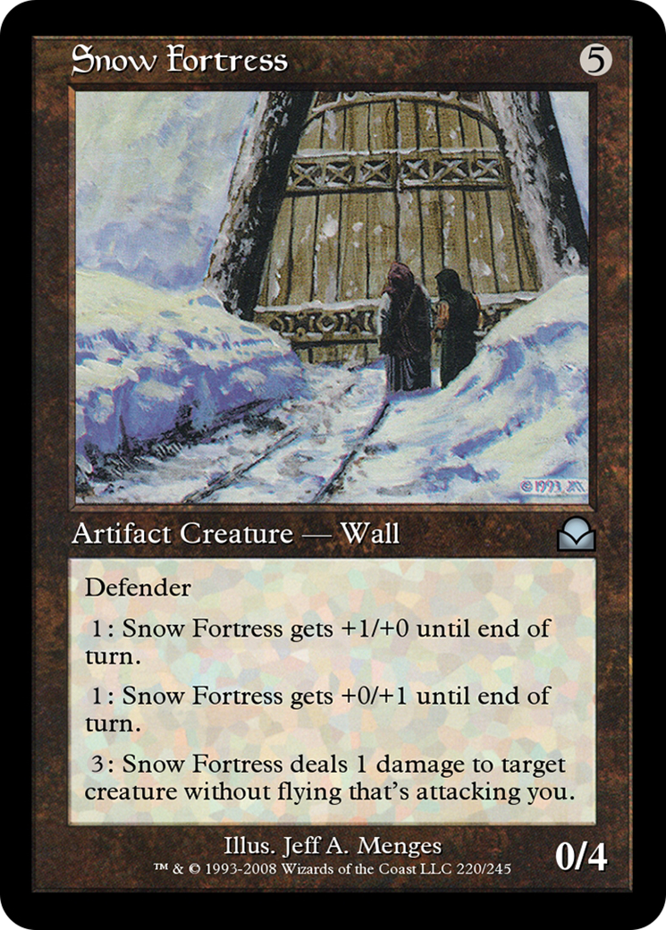Snow Fortress (ME2-220) - Masters Edition II Foil