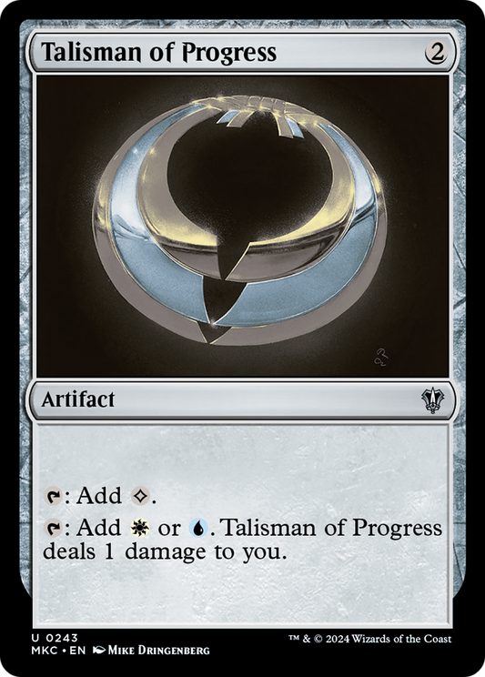 Talisman of Progress [Murders at Karlov Manor Commander]