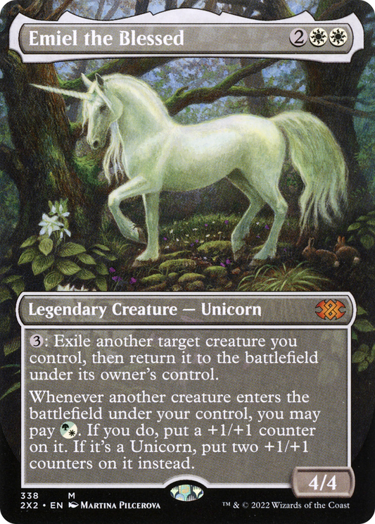 Emiel the Blessed (Borderless Alternate Art) [Double Masters 2022]