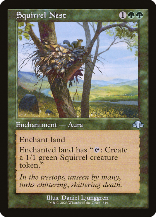 Squirrel Nest (Retro Frame) (DMR-349) - Dominaria Remastered