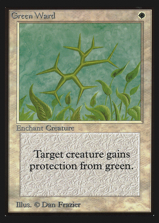 Green Ward (CE) (CED-) - Collectors' Edition