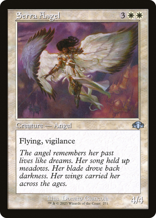 Serra Angel (Retro Frame) (DMR-271) - Dominaria Remastered