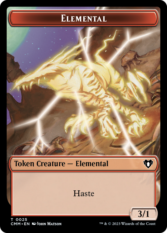 Elemental (TCMM-025) - Commander Masters Tokens