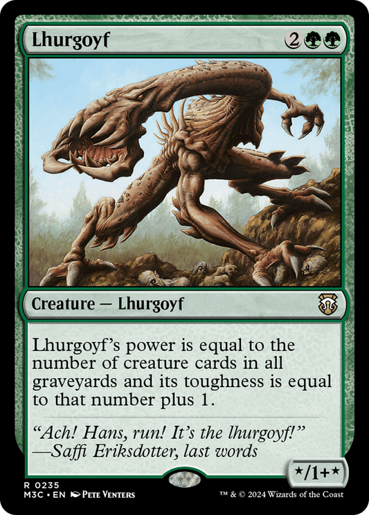 Lhurgoyf (M3C-235) - Modern Horizons 3 Commander Foil