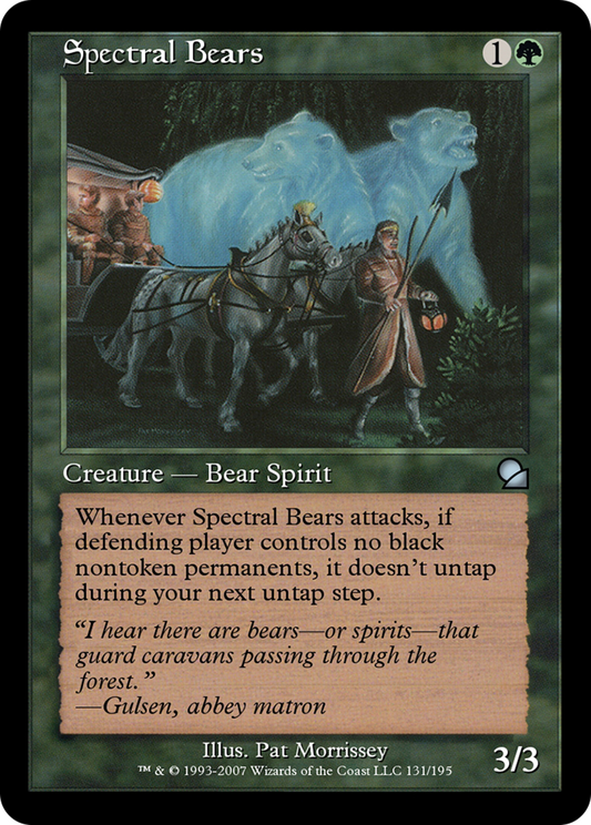 Spectral Bears (ME1-131) - Masters Edition Foil