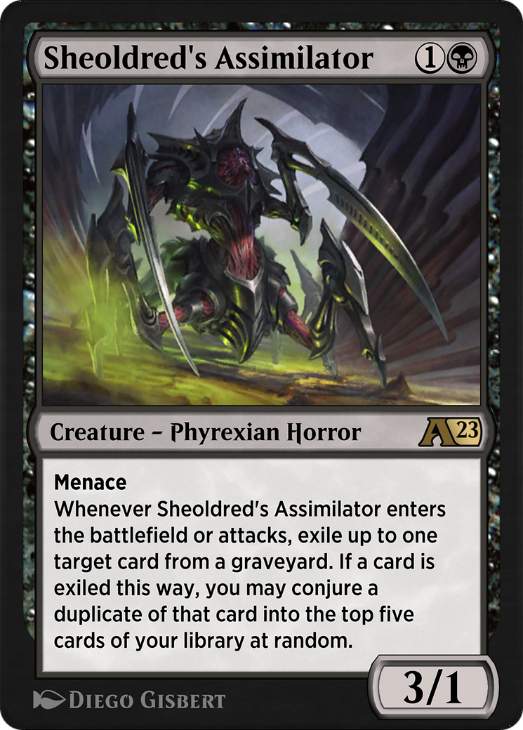 Sheoldred's Assimilator (YONE-010) - Alchemy: Phyrexia