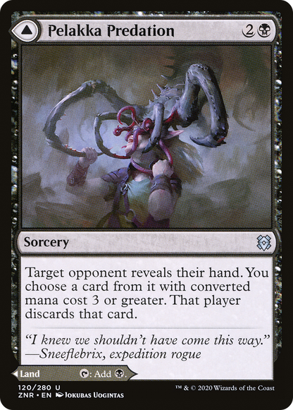 Pelakka Predation // Pelakka Caverns [Zendikar Rising]