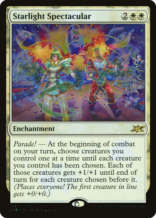 Starlight Spectacular (Galaxy Foil) (UNF-314) - Unfinity Foil
