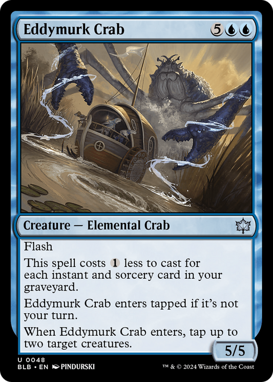 Eddymurk Crab [Bloomburrow]