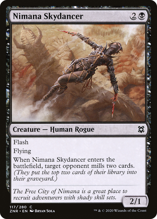 Nimana Skydancer (ZNR-117) - Zendikar Rising Foil