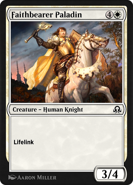 Faithbearer Paladin (SIR-028) - Shadows over Innistrad Remastered