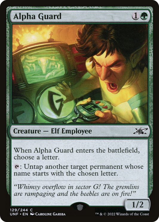 Alpha Guard (UNF-129) - Unfinity