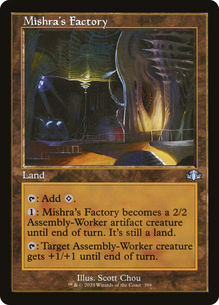 Mishra's Factory (Retro Frame) (DMR-399) - Dominaria Remastered