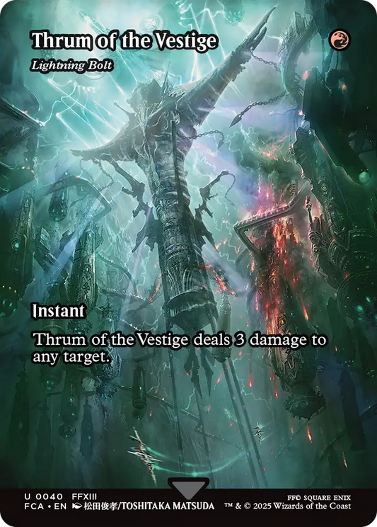 Thrum of the Vestige - Lightning Bolt (Showcase) [FINAL FANTASY : Through the Ages]