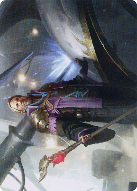 Urza, Prince of Kroog // Urza, Prince of Kroog (ABRO-043) - The Brothers' War Art Series (Borderless)
