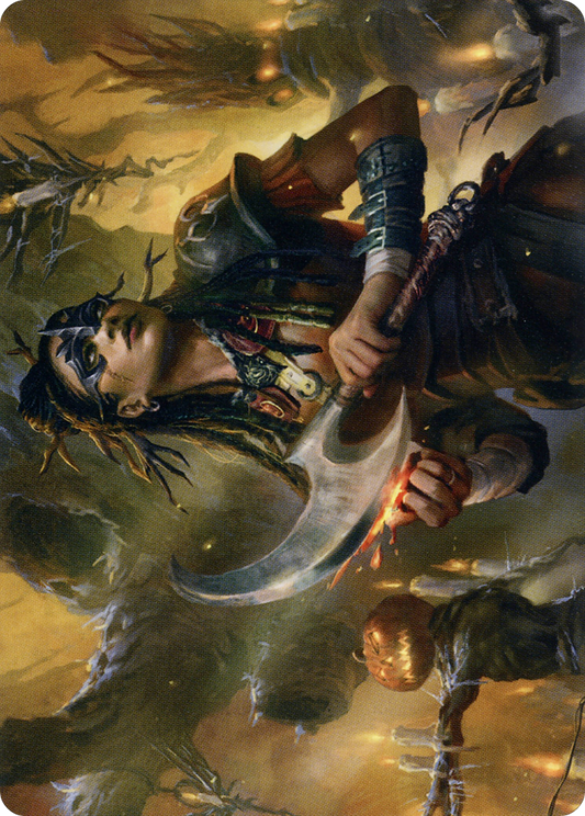 Harvesttide Sentry // Harvesttide Sentry (AMID-047) - Midnight Hunt Art Series (Borderless)