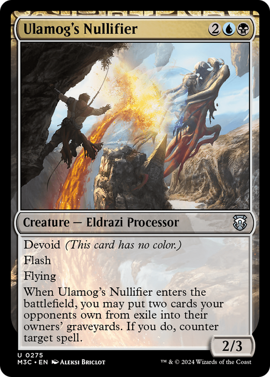 Ulamog's Nullifier (M3C-275) - Modern Horizons 3 Commander: (devoid) Foil