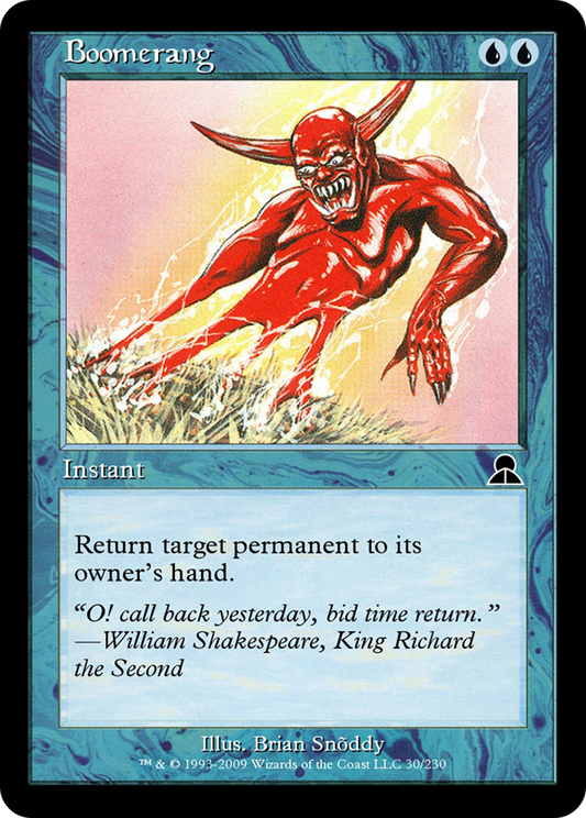Boomerang (ME3-030) - Masters Edition III Foil