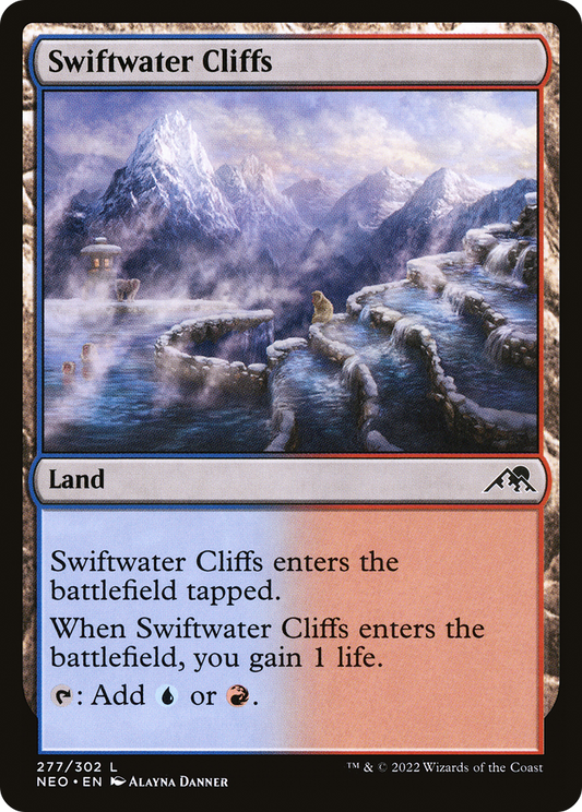 Swiftwater Cliffs [Kamigawa: Neon Dynasty]