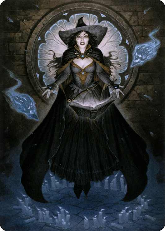 Tasha, the Witch Queen // Tasha, the Witch Queen (ACLB-076) - Battle for Baldur's Gate Art Series (Borderless)