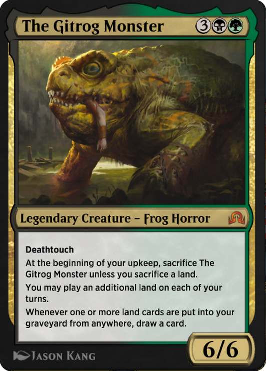 The Gitrog Monster (PANA-103) - MTG Arena Promos