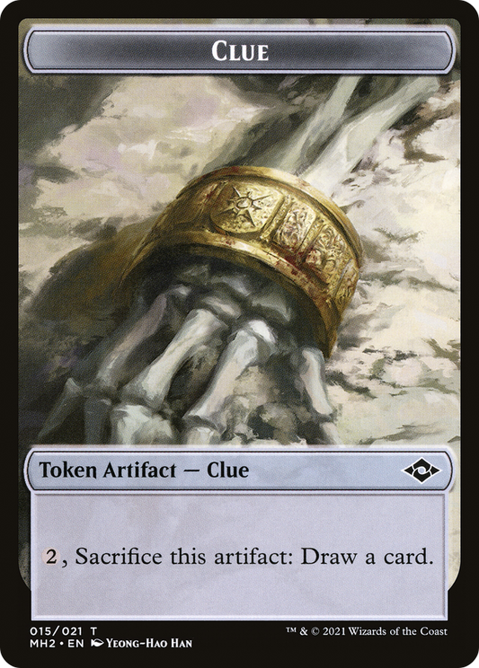 Clue (TMH2-015) - Modern Horizons 2 Tokens