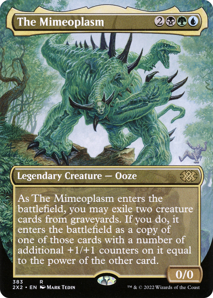 The Mimeoplasm (Borderless Alternate Art) [Double Masters 2022]