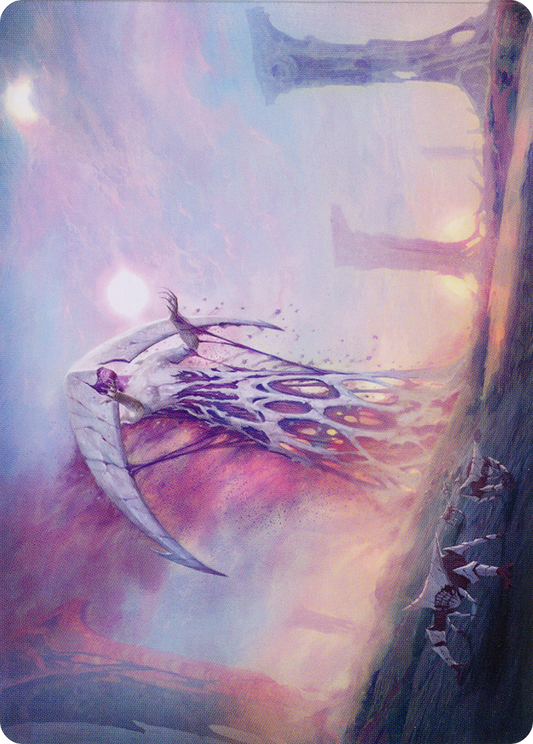 White Sun's Twilight // White Sun's Twilight (AONE-011) - Phyrexia: All Will Be One Art Series (Borderless) Foil