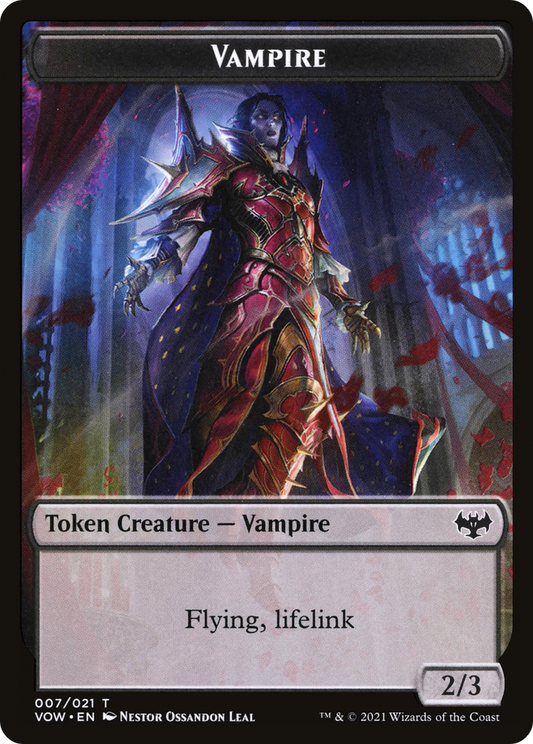 Vampire (TVOW-007) - Innistrad: Crimson Vow Tokens