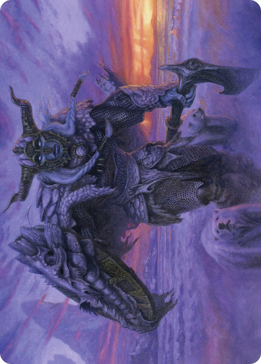 Rimeshield Frost Giant // Frost Giant (AAFR-005) - Adventures in the Forgotten Realms Art Series (Borderless) Foil