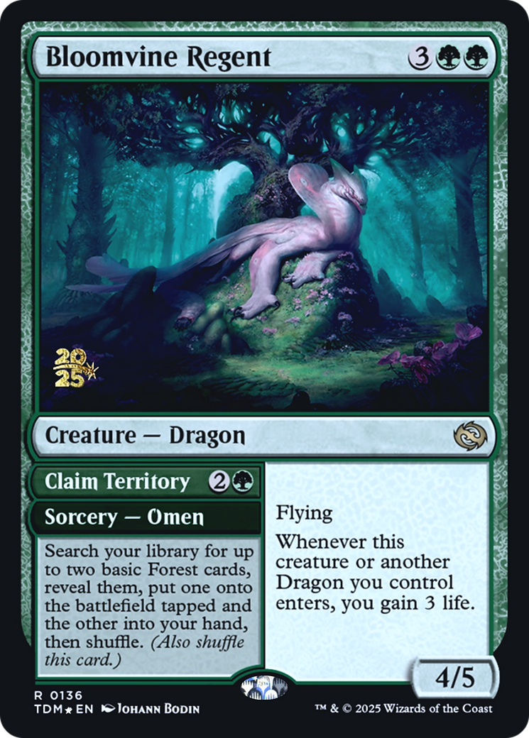 Bloomvine Regent [Tarkir: Dragonstorm Prerelease Promos]