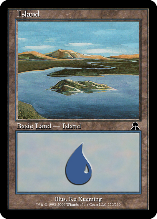 Island (ME3-220) - Masters Edition III Foil