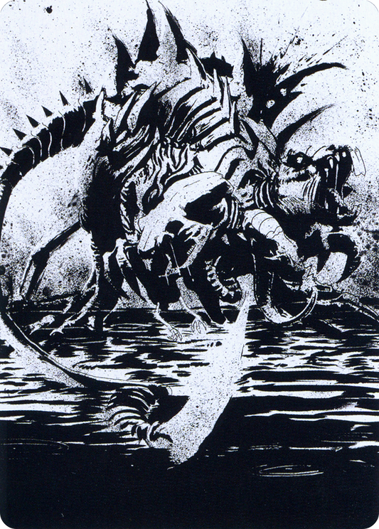 Karumonix, the Rat King // Karumonix, the Rat King (AONE-070) - Phyrexia: All Will Be One Art Series (Borderless)