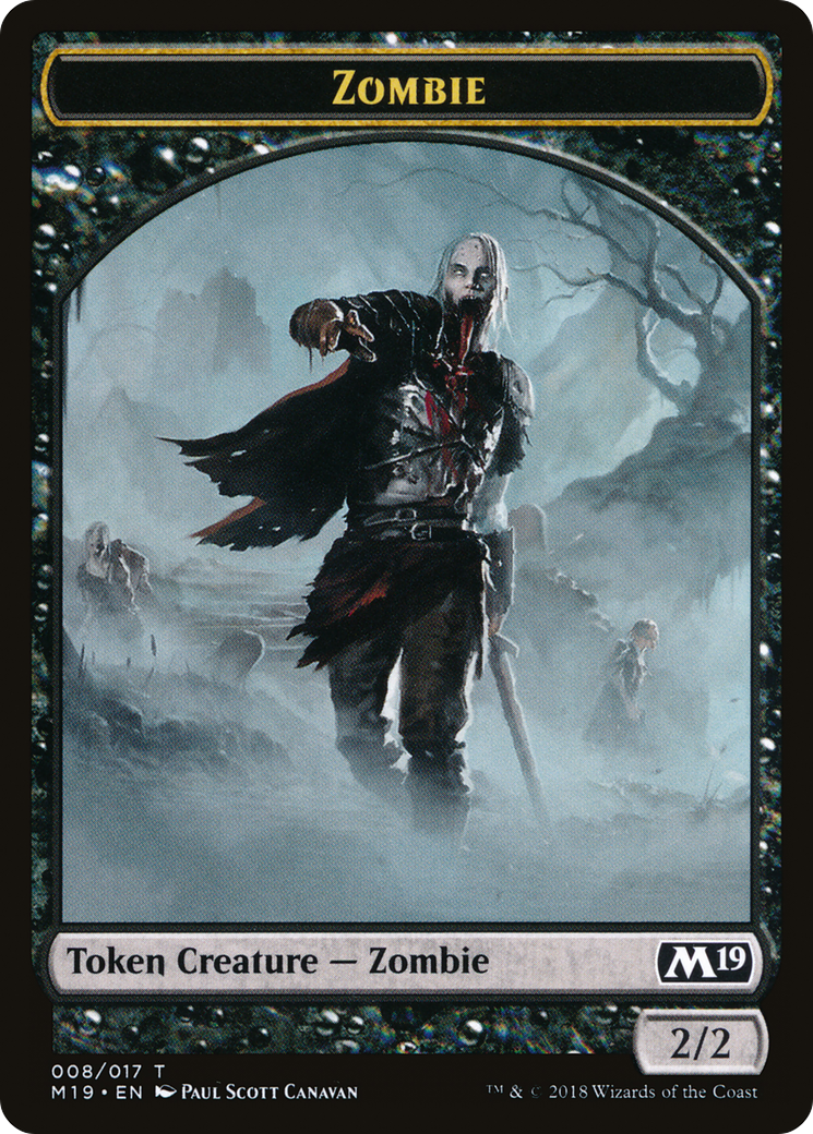 Zombie Token [Core Set 2019 Tokens]